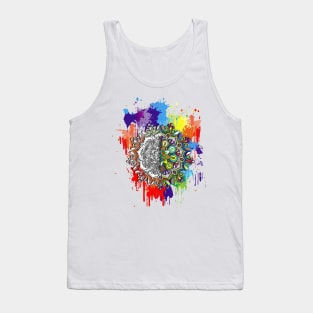 Mandala art design Tank Top